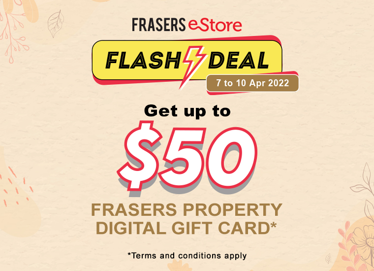 Earn $50 on Frasers eStore!
